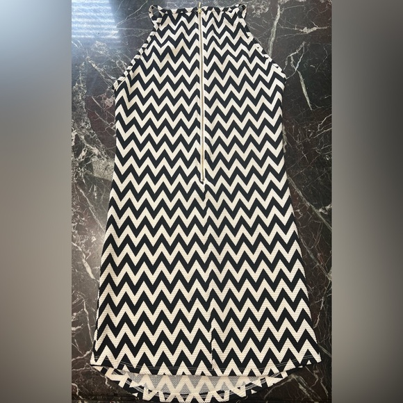 Rue21 Black and White Chevron Print Dress - Picture 3 of 3